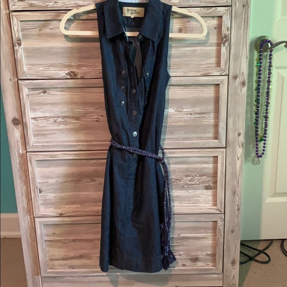 Anthropologie Jean dress